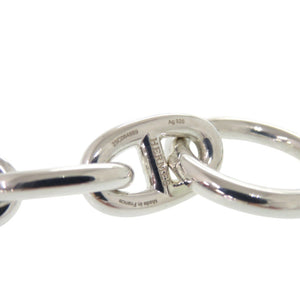 美品 エルメス シェーヌダンクル MM 16コマ シルバー925 ブレスレット 1503【中古】HERMES