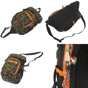 美品 バーバリー アニマルプリント レオ ボディバッグ 8013530 ボディバッグ ナイロン 1510【中古】BURBERRY