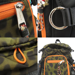 美品 バーバリー アニマルプリント レオ ボディバッグ 8013530 ボディバッグ ナイロン 1510【中古】BURBERRY