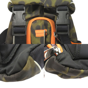 美品 バーバリー アニマルプリント レオ ボディバッグ 8013530 ボディバッグ ナイロン 1510【中古】BURBERRY