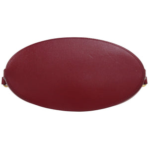 グッチ ホースビット 1955 バケットバッグ 602118 525040 レザー レッド 赤 ショルダーバッグ 1528【中古】GUCCI