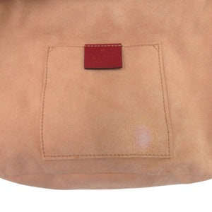 グッチ ホースビット 1955 バケットバッグ 602118 525040 レザー レッド 赤 ショルダーバッグ 1528【中古】GUCCI