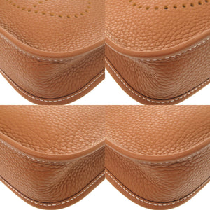 未使用 エルメス エブリンTPM アマゾン ショートストラップ トリヨンクレマンス ゴールド シルバー金具 K刻印(2025年製) ショルダーバッグ 茶 1561 【中古】 HERMES