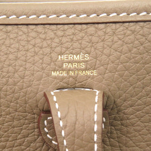 未使用 エルメス エブリンTPM アマゾン エトゥープ ブルーインディゴ トリヨンクレマンス ゴールド金具 K刻印(2025年製) ショルダーバッグ 1562 【中古】 HERMES