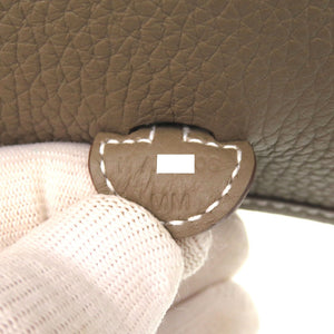 未使用 エルメス エブリンTPM アマゾン エトゥープ ブルーインディゴ トリヨンクレマンス ゴールド金具 K刻印(2025年製) ショルダーバッグ 1562 【中古】 HERMES