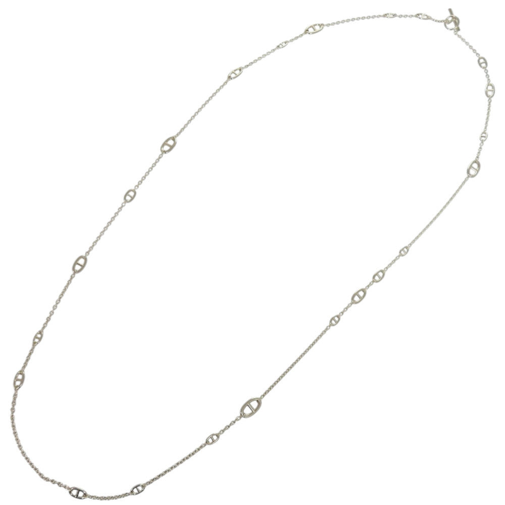 美品 エルメス ファランドール160 シェーヌダンクル シルバー925 シルバー ネックレス 1569【中古】HERMES