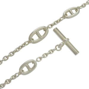 美品 エルメス ファランドール160 シェーヌダンクル シルバー925 シルバー ネックレス 1569【中古】HERMES