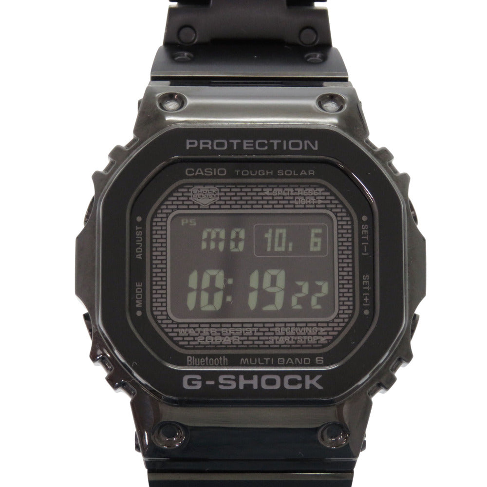 新品同様 カシオ G-SHOCK フルメタル GMW-B5000GD-1JF タフソーラー 腕時計 SS ブラック 黒文字盤 1575【中古】CASIO