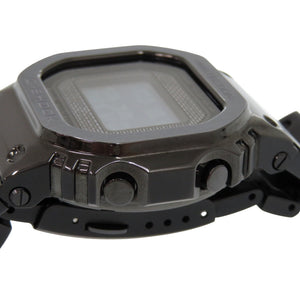 新品同様 カシオ G-SHOCK フルメタル GMW-B5000GD-1JF タフソーラー 腕時計 SS ブラック 黒文字盤 1575【中古】CASIO