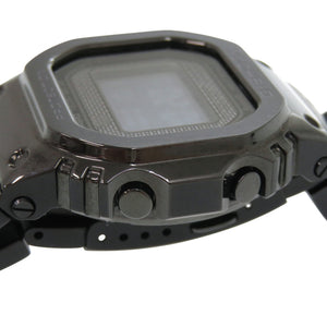 新品同様 カシオ G-SHOCK フルメタル GMW-B5000GD-1JF タフソーラー 腕時計 SS ブラック 黒文字盤 1575【中古】CASIO