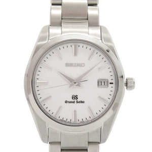 美品 セイコー グランドセイコー ヘリテージコレクション SBGX059/9F62-0AB0 SS ホワイト 白文字盤 クオーツ 腕時計 1576【中古】SEIKO