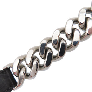 美品 エルメス ドゥブルトゥール グルメット メタル アップルウォッチ 41mm 腕時計 ベルト スイフト ブラック/シルバー 黒 U刻印 1580【中古】HERMES メンズ