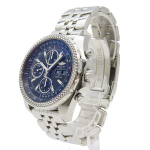 新品同様 ブライトリング ベントレーGT クロノグラフ A1336224 自動巻き 腕時計 SS ブラック 黒文字盤 1587【中古】BREITLING メンズ ギャラ付き