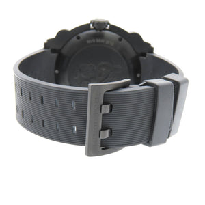 美品 ハミルトン カーキ ビロウゼロ チタン H78505330 / H785050 自動巻き 腕時計 チタン/ラバー ブラック 黒文字盤 1590【中古】HAMILTON メンズ