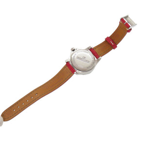 ブライトリング コルト レディ A77388 SS レザー ホワイト レッド 白文字盤 クオーツ 腕時計 1591【中古】BREITLING