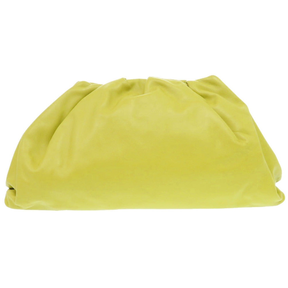 新品同様 ボッテガヴェネタ THE POUCH ザ ポーチ 576227VCP40 カーフレザー ベージュ クラッチバッグ 1616【中古】BOTTEGAVENETA