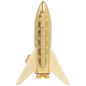 未使用 ルイ ヴィトン ロケット モノグラム GI0794 メタル/ウッド ゴールド オブジェ ペーパーウェイト LV 1617【中古】LOUIS VUITTON