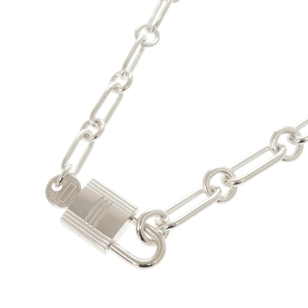 美品 エルメス アルファケリー シルバー925 チョーカー ネックレス 1631【中古】HERMES