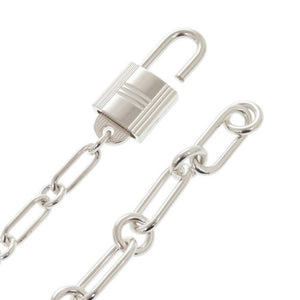 美品 エルメス アルファケリー シルバー925 チョーカー ネックレス 1631【中古】HERMES