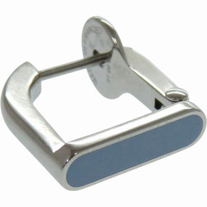 新品同様 エルメス シングルピアス エトリエ 片耳用 H077357FP05 メタル ラッカーメタル ブルーリン ブルーラン ピアス 1636【中古】HERMES