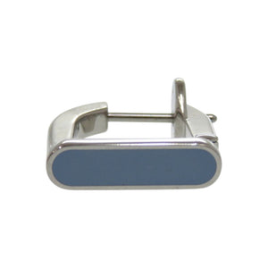 新品同様 エルメス シングルピアス エトリエ 片耳用 H077357FP05 メタル ラッカーメタル ブルーリン ブルーラン ピアス 1636【中古】HERMES