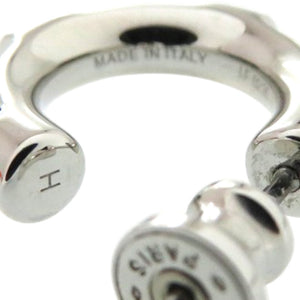 新品同様 エルメス フリビュスティエ グレナン H100082FP89 メタル ヴォースイフト ブラック 黒 ピアス 1638【中古】HERMES