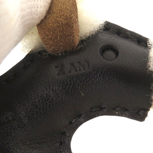 未使用 エルメス バディ ムートン アニューミロ ブラック Z刻印(2021年製) バッグチャーム 黒 1642 【中古】 HERMES