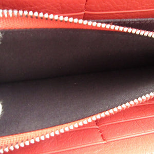 未使用 ヴィヴィアンウエストウッド オーブ柄 レザー ネイビー 紺 ラウンドファスナー長財布 財布 1654【中古】Vivienne Westwood