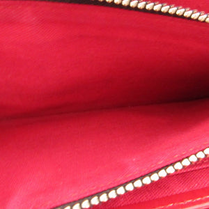 美品 ヴィヴィアンウエストウッド オーブ柄 レザー ブラック 黒 がま口長財布 財布 1656【中古】Vivienne Westwood