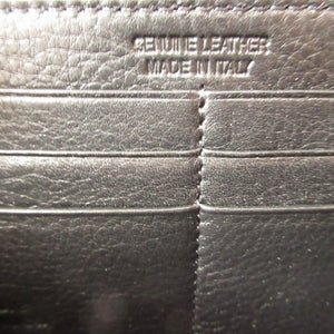 未使用 ヴィヴィアンウエストウッド オーブ柄 レザー ブラック 黒 ラウンドファスナー長財布 財布 1657【中古】Vivienne Westwood