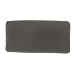 新品同様 ヴィヴィアンウエストウッド オーブ柄 レザー ブラック 黒 ラウンドファスナー長財布 財布 1658【中古】Vivienne Westwood