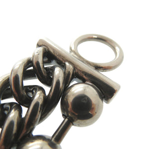 美品 アレキサンダーワン ボールチェーンブレスレット T字留め具 メタル シルバー 1666【中古】Alexander Wang