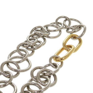 美品 アレキサンダーワン チョーカー メタル シルバー ゴールド 1666【中古】Alexander Wang