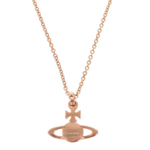 新品同様 ヴィヴィアンウエストウッド MAYFAIR BAS RELIEF オーブ 真鍮 ラインストーン ピンクゴールド ネックレス ペンダント 1685【中古】Vivienne Westwood