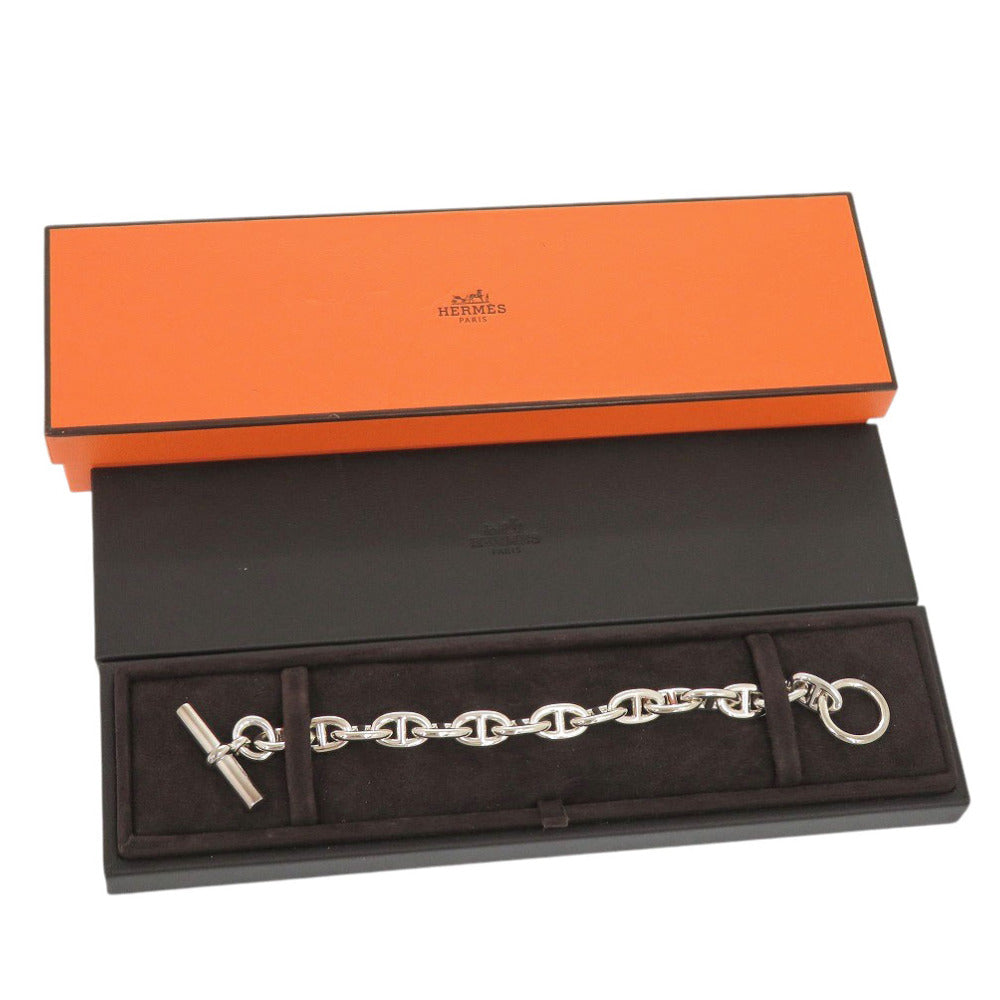 美品 エルメス シェーヌダンクル MM 15コマ シルバー925 ブレスレット 1688【中古】HERMES