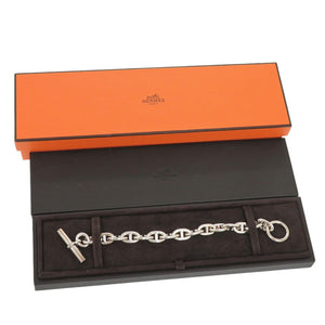 美品 エルメス シェーヌダンクル MM 15コマ シルバー925 ブレスレット 1688【中古】HERMES