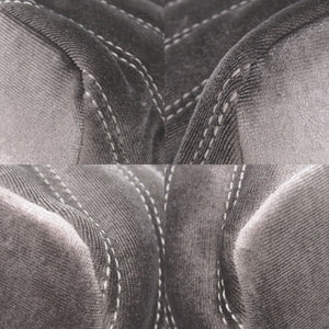 新品同様 ハンティングワールド ベロア シルバー ショルダーバッグ 1699【中古】HUNTING WORLD