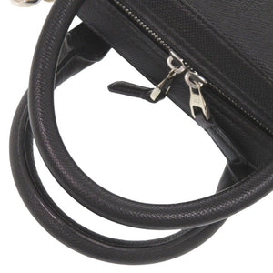 美品 ダンヒル 2WAY レザー ブラック ショルダーバッグ ビジネスバッグ 黒 1710【中古】Dunhill