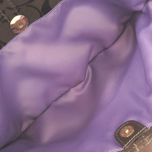 コーチ キャンバス ブラウン ショルダーバッグ 茶 0009【中古】COACH