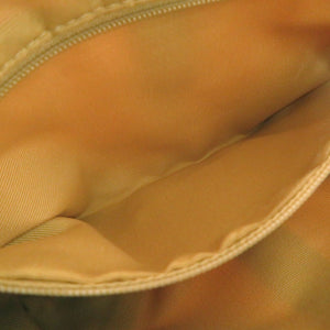 美品 コーチ マイクロシグネチャー ショルダーバッグ ミニワンショルダーバッグ セミショルダー 肩掛け キャンバス スウェード イエローベージュ 0010【中古】COACH