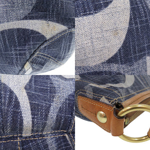 美品 コーチ シグネチャー デニム ワンショルダーバッグ ショルダーバッグ F12190 レザー ブルー 0011【中古】COACH