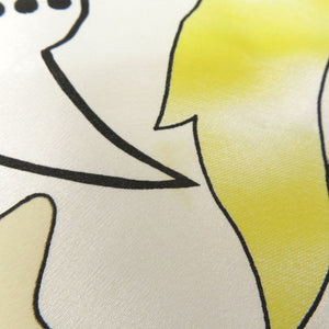 美品 クリスチャンディオール J'ADORE DIOR スカーフ ハート リボン 花 女の子 シルク ホワイト 0026【中古】Christian Dior