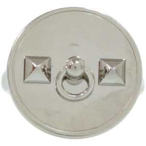 美品 エルメス コリエドシアン メタル シルバー 銀 スカーフリング 0076【中古】HERMES