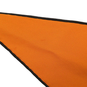 美品 エルメス ロサンジュ シルク オレンジ スカーフ 0082【中古】HERMES