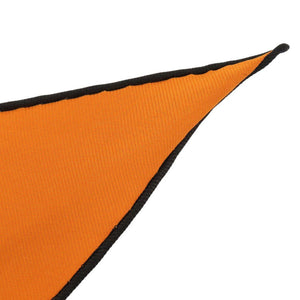 美品 エルメス ロサンジュ シルク オレンジ スカーフ 0082【中古】HERMES