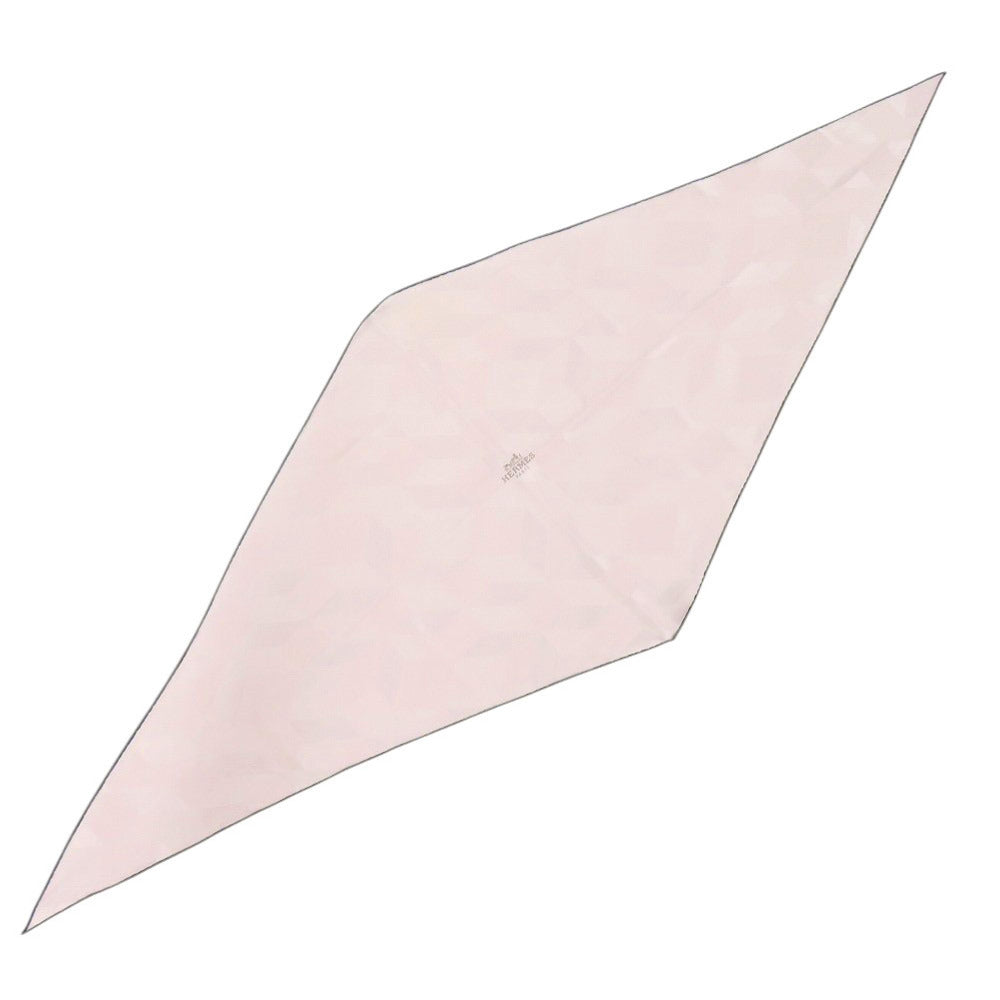 美品 エルメス ロサンジュ シルク ピンク スカーフ 0083【中古】HERMES