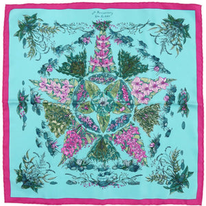 新品同様 エルメス カレ45 pythagore ピタゴラス シルク マルチカラー スカーフ 0086【中古】HERMES