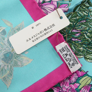 新品同様 エルメス カレ45 pythagore ピタゴラス シルク マルチカラー スカーフ 0086【中古】HERMES