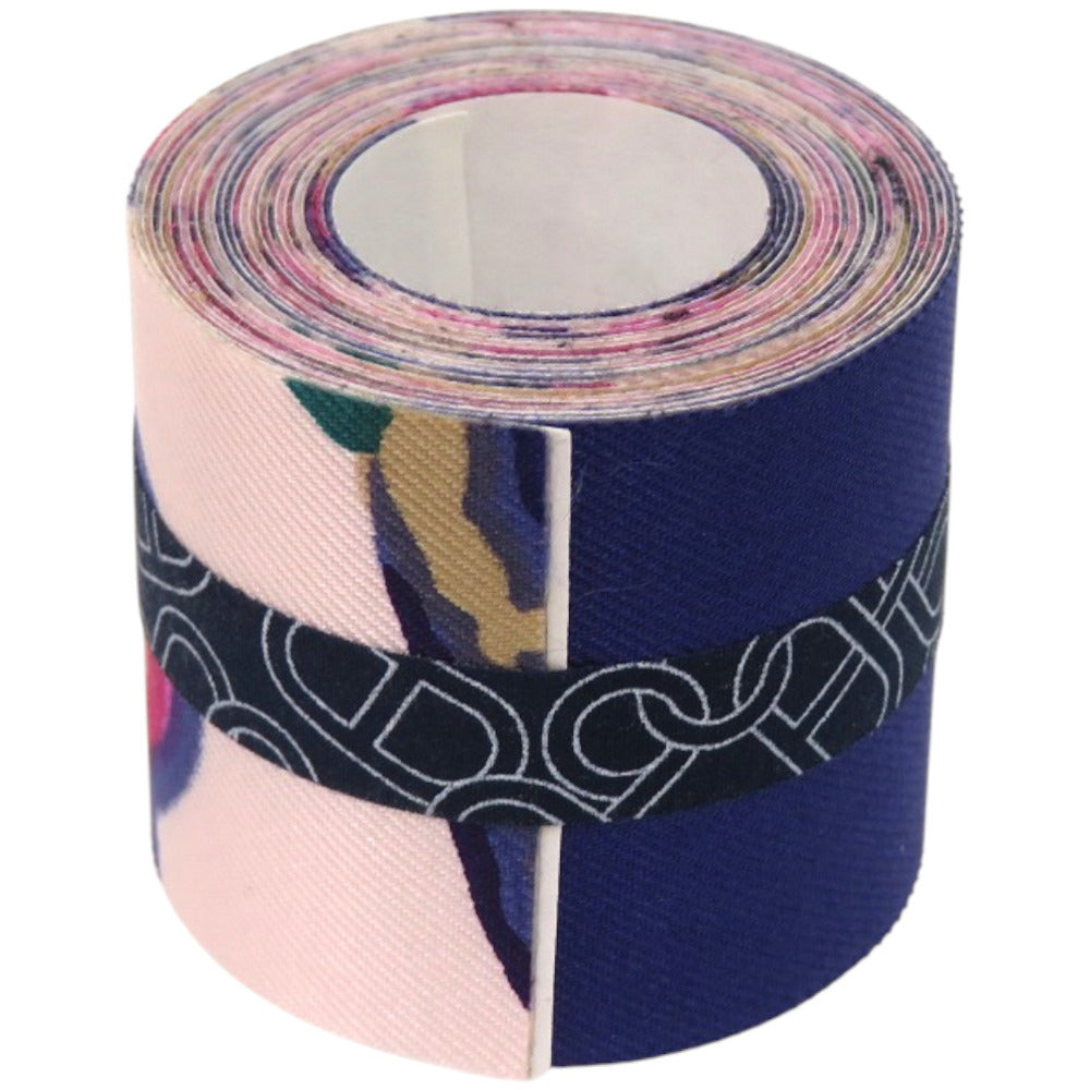 未使用品 エルメス マスキングテープ 布テープ プティアッシュ ファブリック ブルー 文具 0092【中古】HERMES