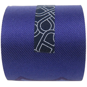 未使用品 エルメス マスキングテープ 布テープ プティアッシュ ファブリック ブルー 文具 0092【中古】HERMES